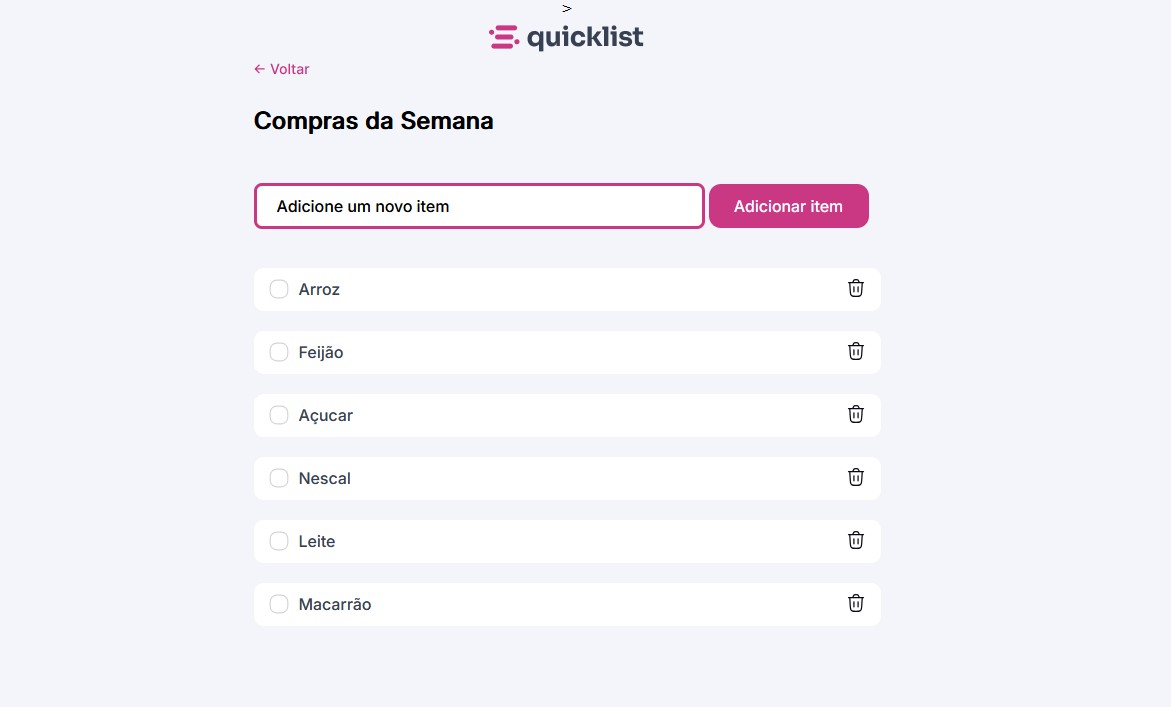 Lista de Compras